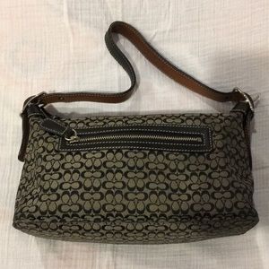 Coach Purse, Black and Gray
